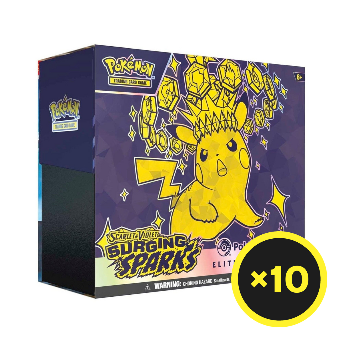 Pokémon TCG - Scarlet & Violet - Surging Sparks - Elite Trainer Box (Pokemon Center Exclusive)