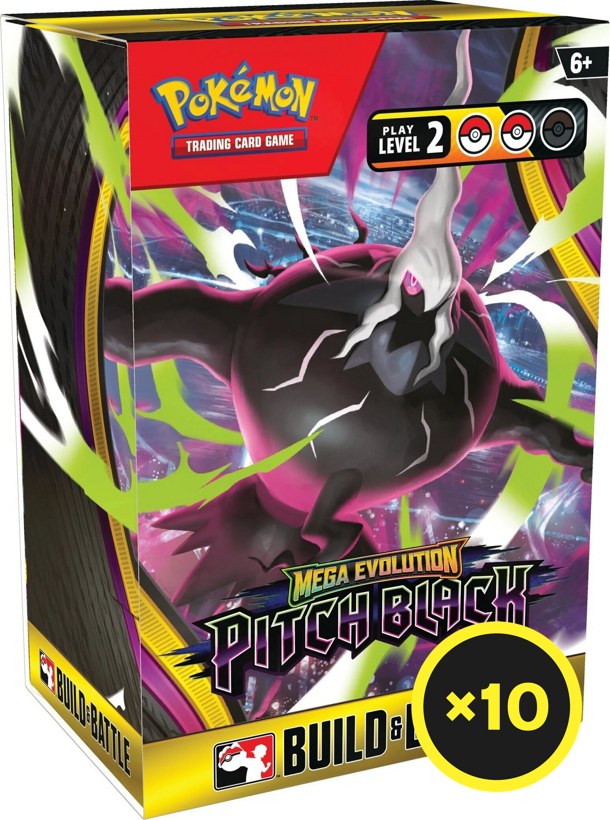 Pokémon TCG - Mega Evolution - Pitch Black - Build and Battle