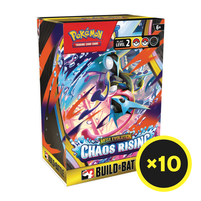 Pokémon TCG - Mega Evolution - Chaos Rising - Build and Battle
