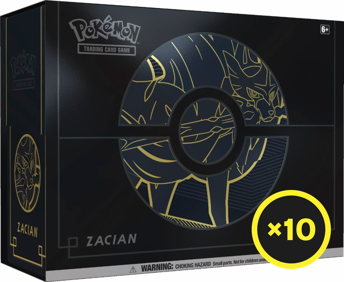 Pokémon TCG - Sword & Shield - Sword & Shield Plus - Elite Trainer Box (Zacian)