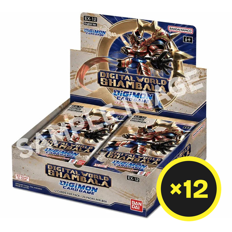 Digimon Card Game - Digital World Shambala - EX-12 - Booster Box