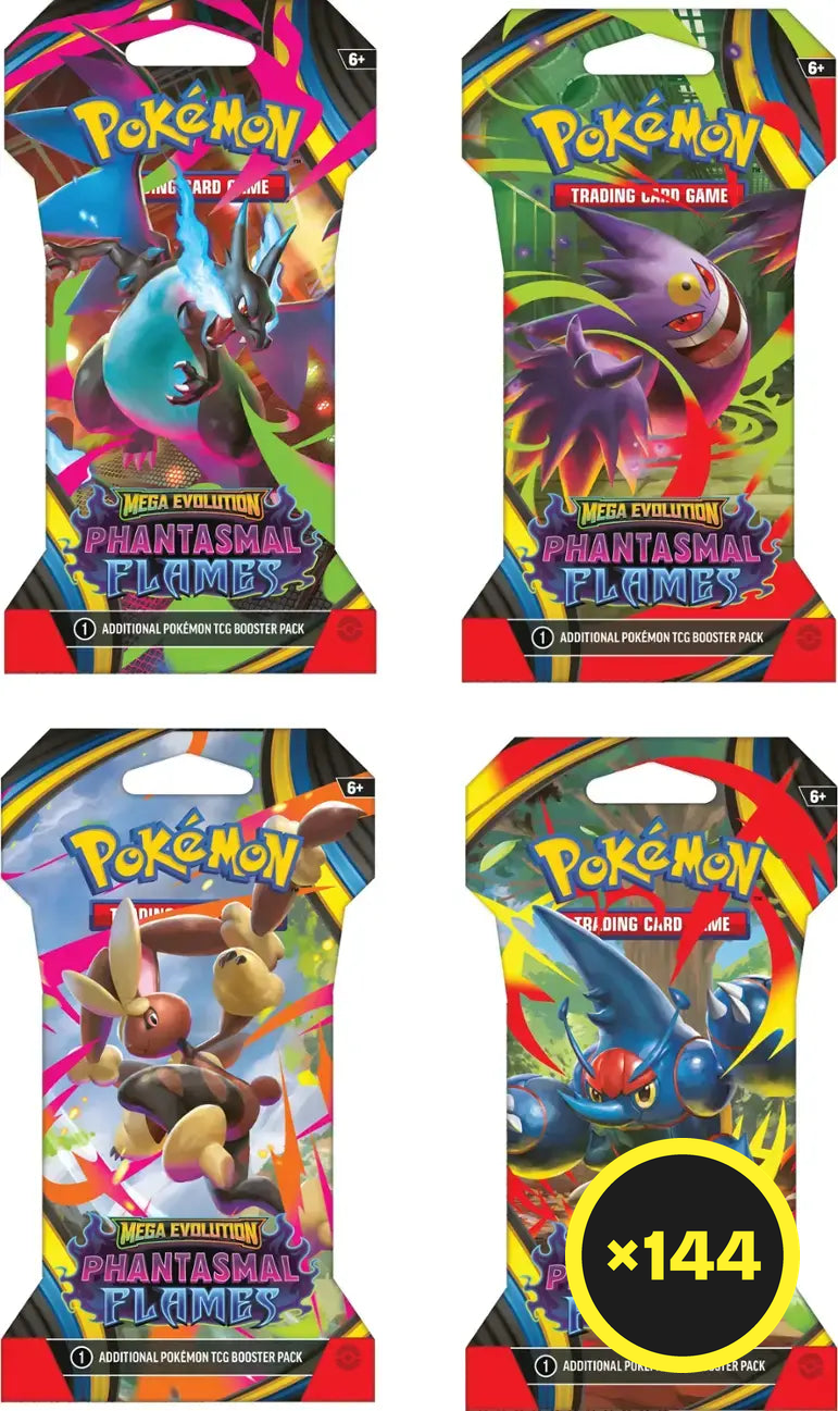 Pokémon TCG - Mega Evolution - Phantasmal Flames - Sleeved Booster Pack