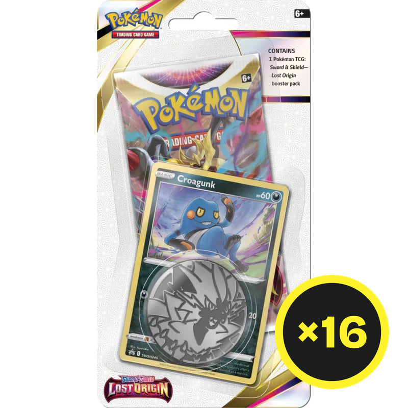 Pokémon TCG - Sword & Shield - Lost Origin - Checklane Blister Pack (Croagunk)