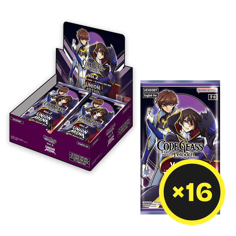 Union Arena - Code Geass: Lelouch of the Rebellion Vol.2 - UEX03BT - Booster Box