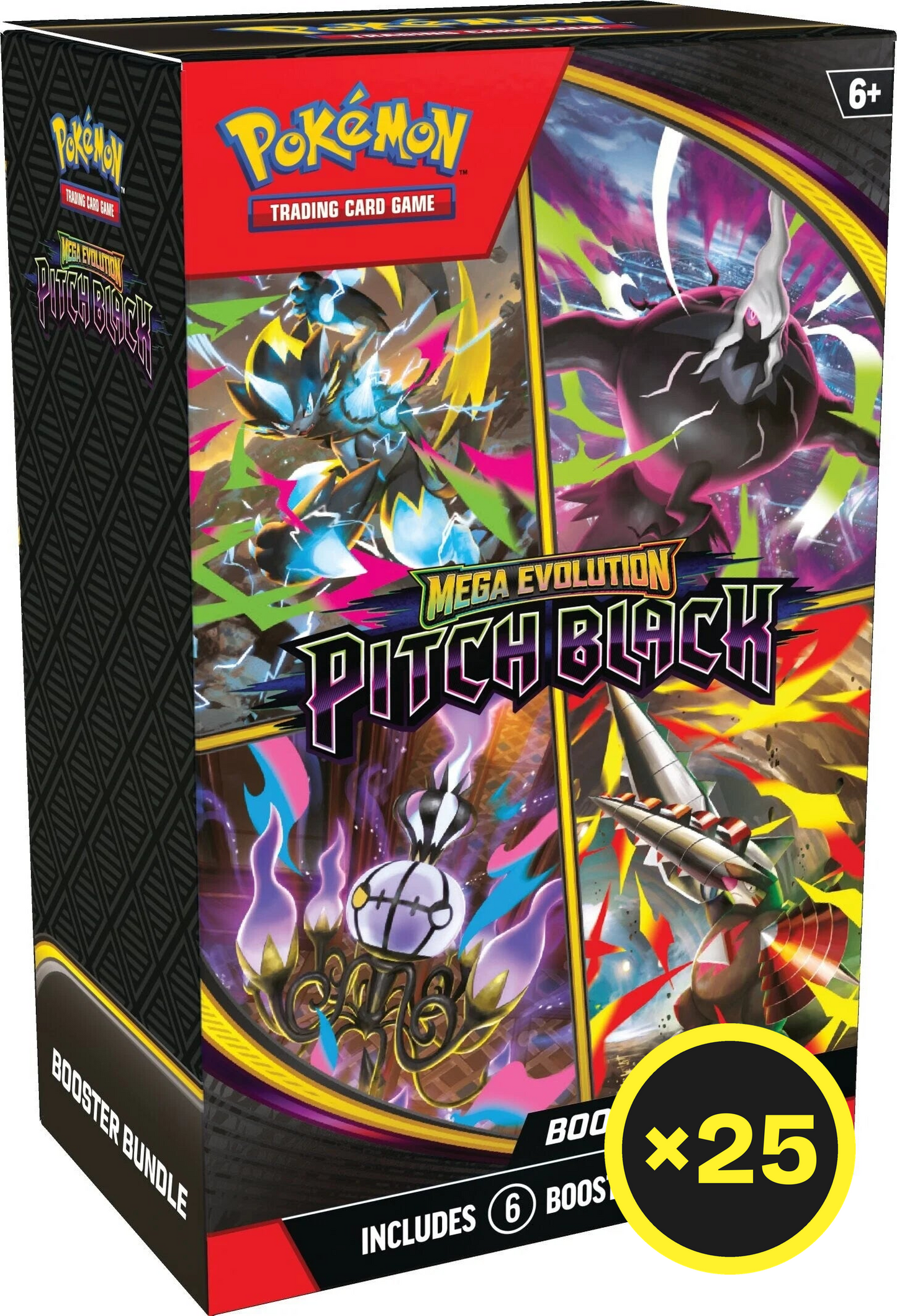 Pokémon TCG - Mega Evolution - Pitch Black - Booster Bundle