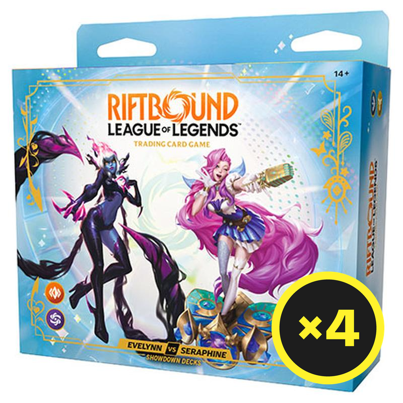 [PREORDER] Riftbound - League of Legends TCG - Radiance - Seraphine vs Evelynn - Showdown Deck - 2026-10-23