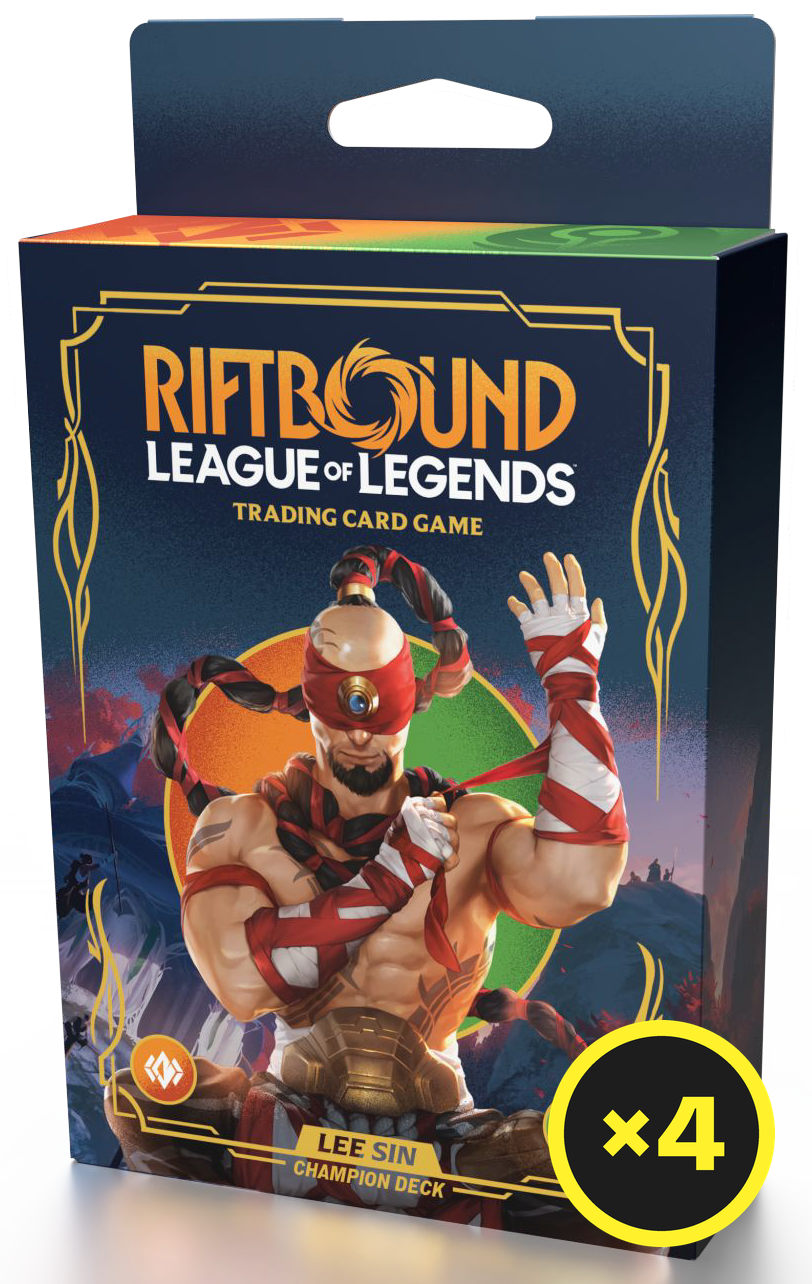 Riftbound - League Of Legends TCG - Origins Champion Deck (Lee Sin)