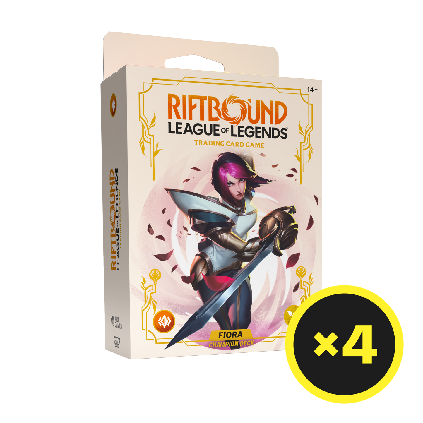 Riftbound - League Of Legends TCG - Spiritforged Champion Deck (Fiora)
