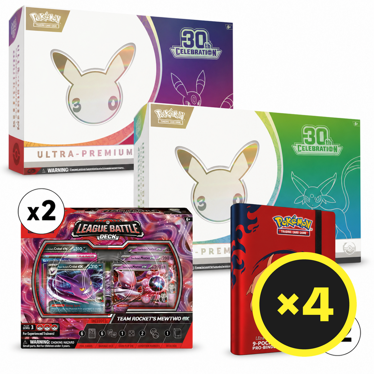 [PREORDER] Pokémon TCG - Mega Evolution - 30th Celebration - Ultra Premium Collection Day and Night Bundle - 2026-11-06