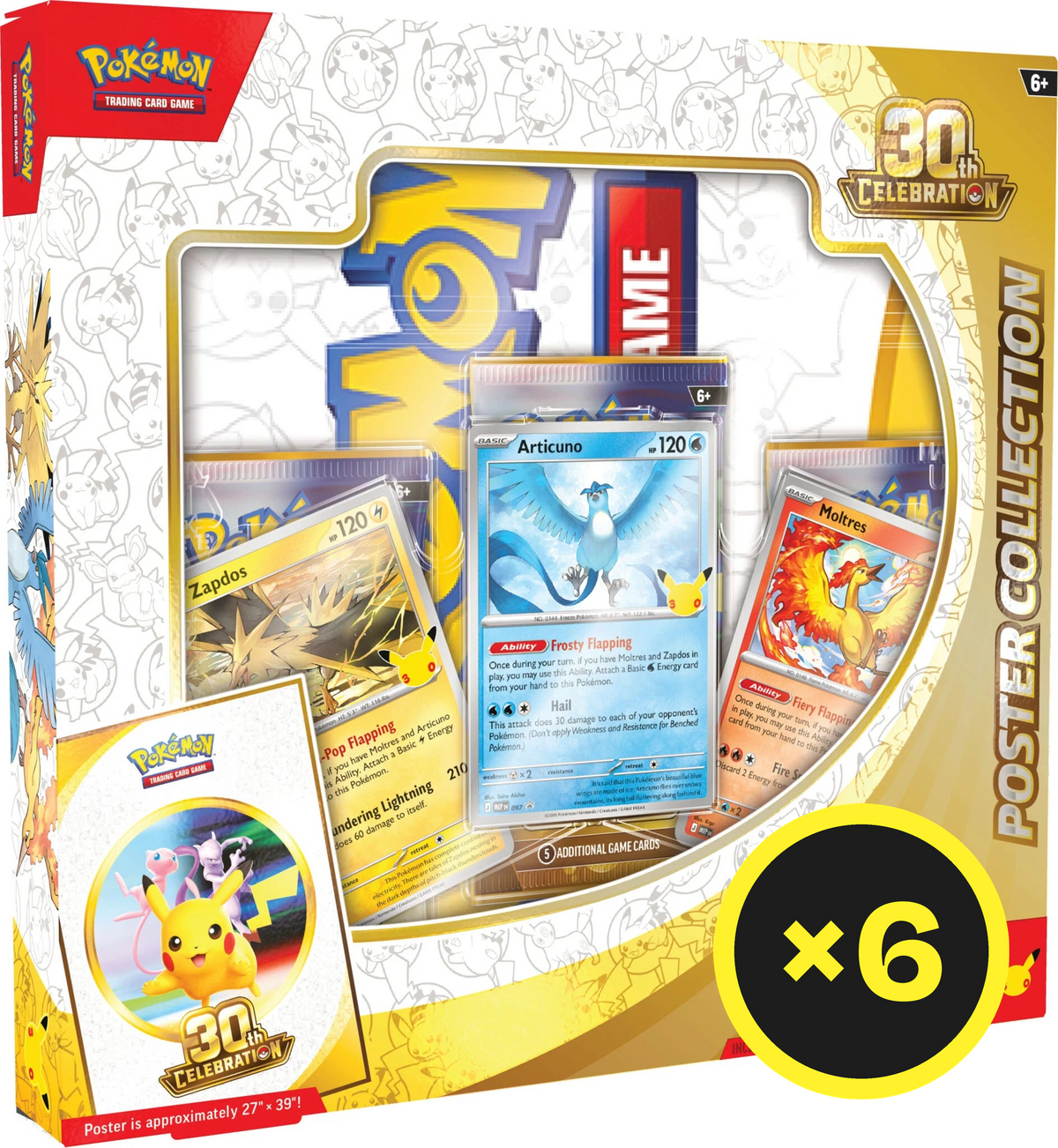 Pokémon TCG - Mega Evolution - 30th Celebration - Poster Collection