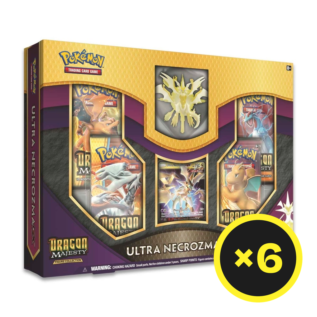 Pokémon TCG - Sun & Moon - Dragon Majesty - Ultra Necrozma-GX Figure Collection