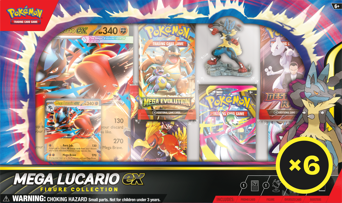 Pokémon TCG - Mega Evolution - Mega Lucario ex Figure Collection