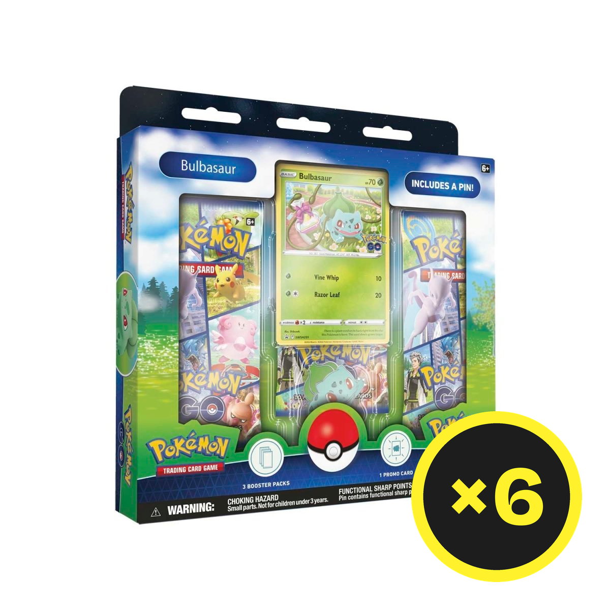 Pokémon TCG - Sword & Shield - Pokemon Go Pin Box (Bulbasaur)