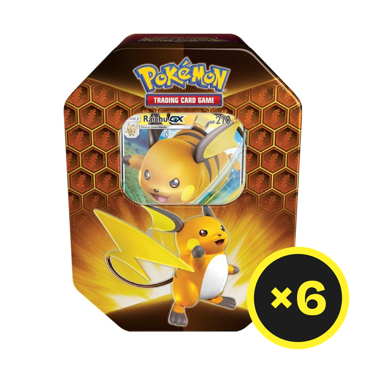 Pokémon TCG - Sun & Moon - Hidden Fates Tin (Raichu-GX)