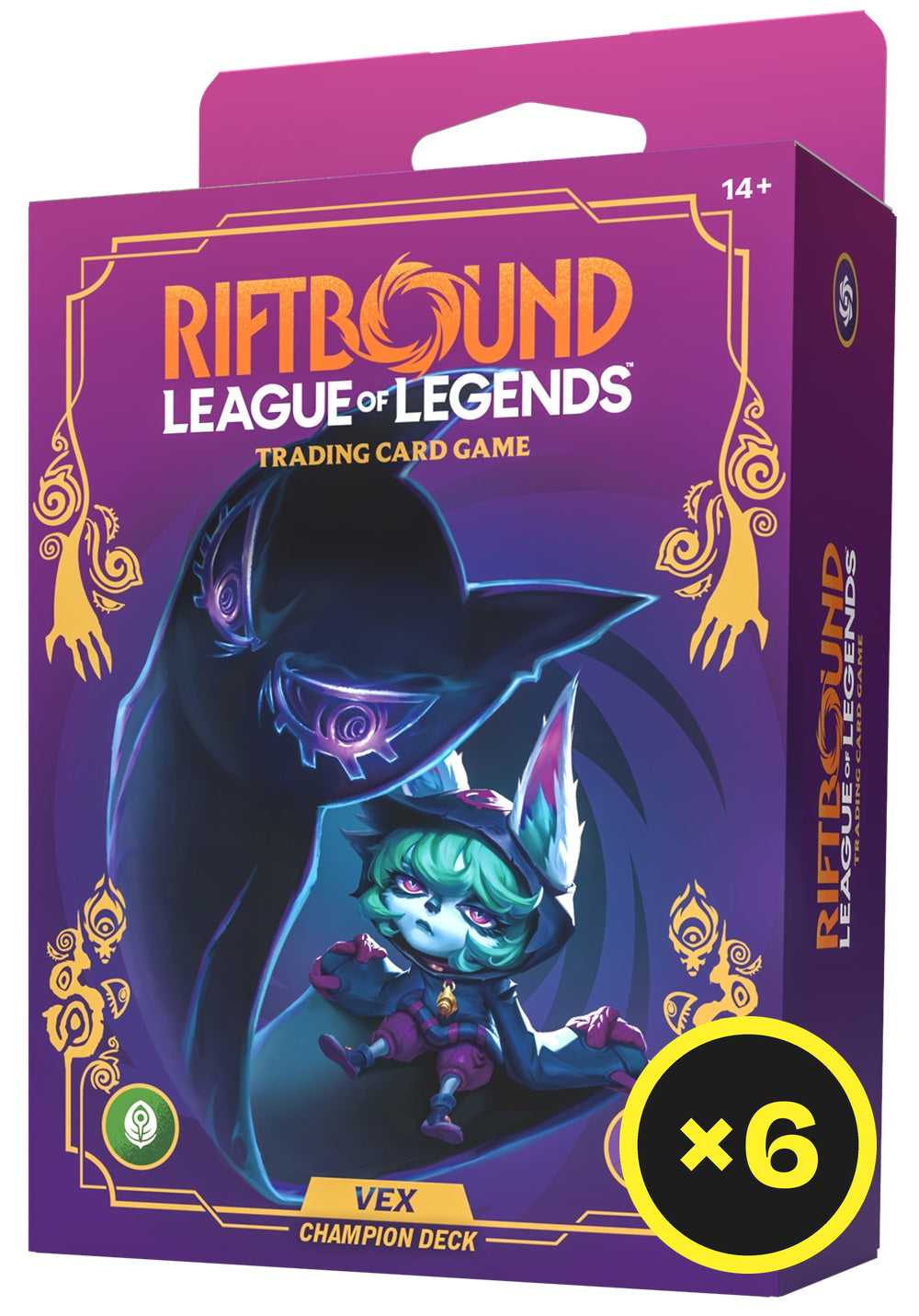 Riftbound - League Of Legends TCG - Unleashed Champion Deck Vex