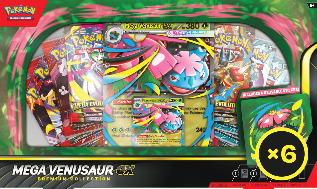 Pokémon TCG - Mega Evolution - Mega Venusaur ex Premium Collection