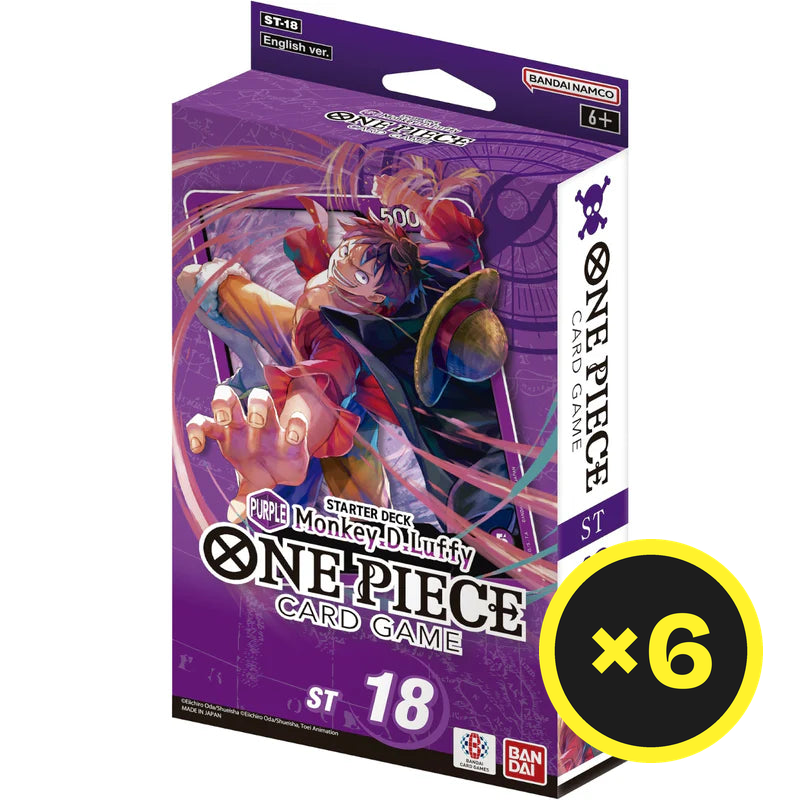 One Piece Card Game - Purple Monkey.D.Luffy - ST-18 - Starter Deck