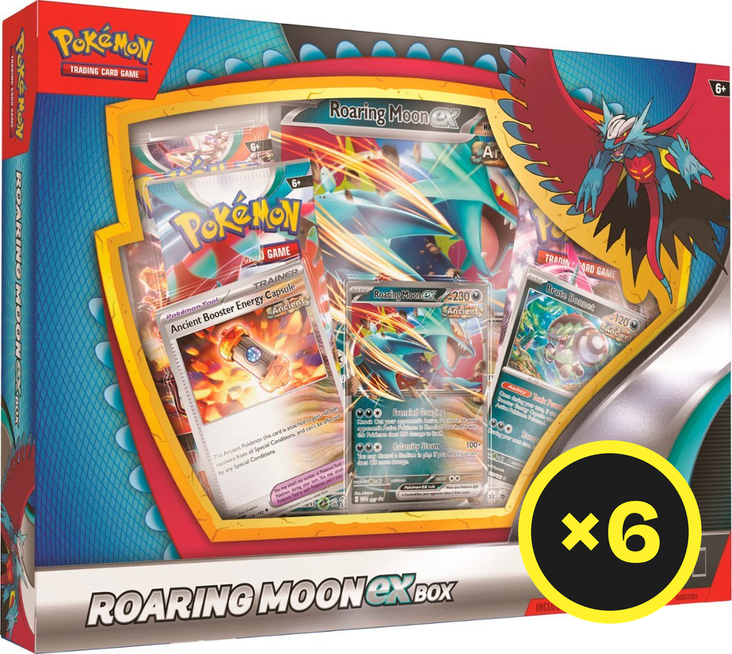 Pokémon TCG - Scarlet & Violet - Roaring Moon ex Box