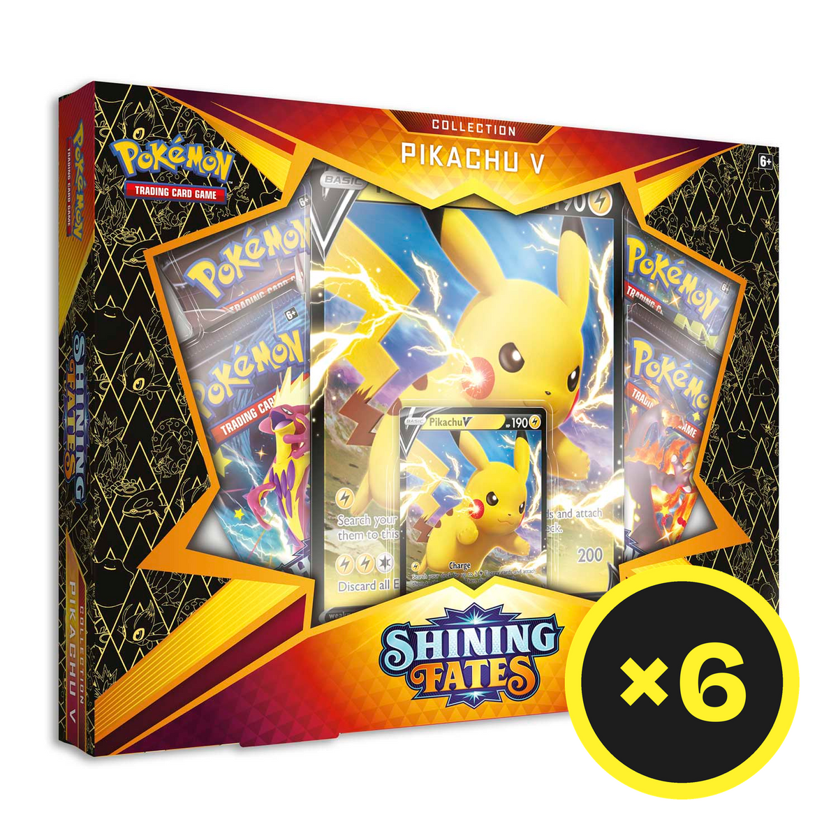 Pokémon TCG - Sword & Shield - Shining Fates - Pikachu V Collection