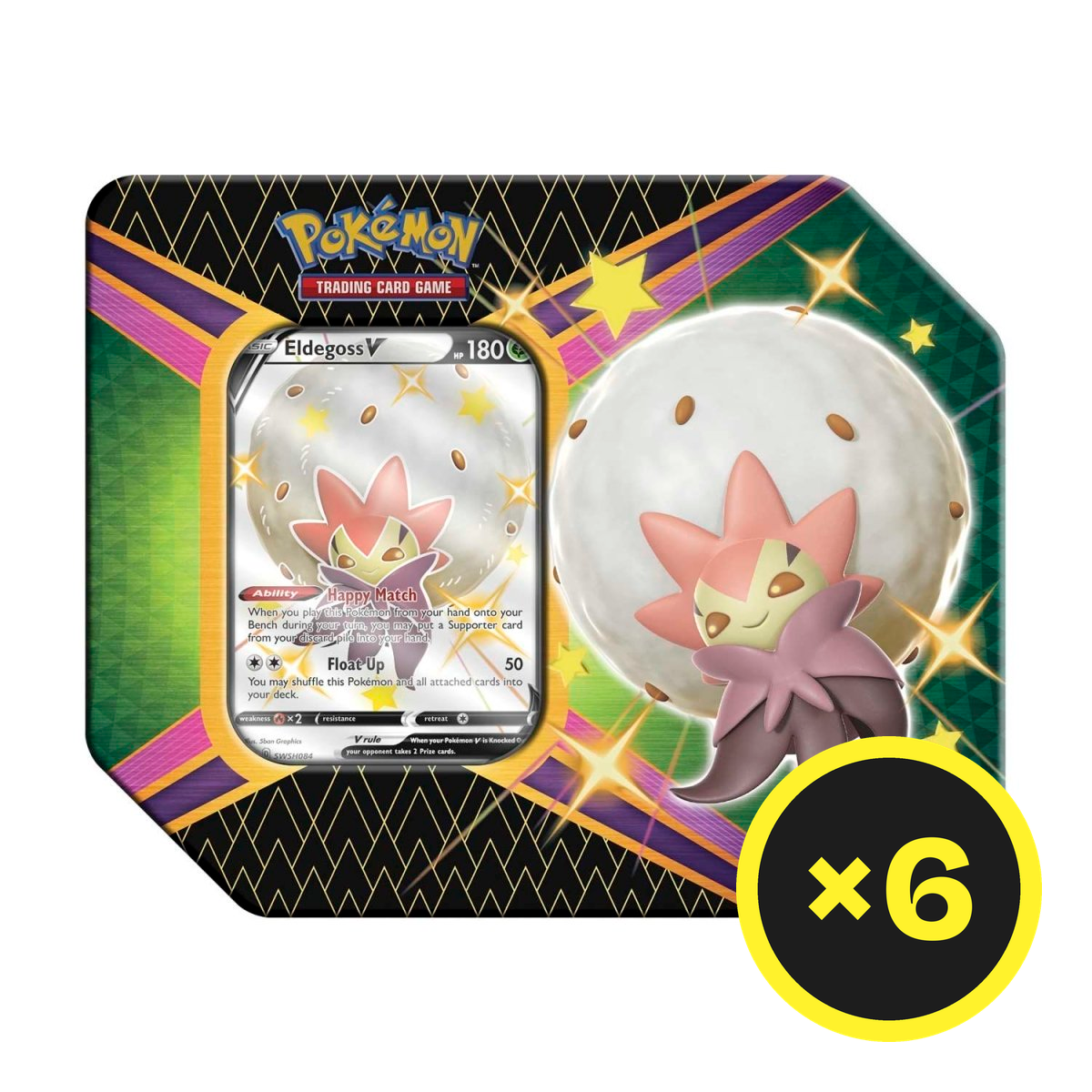 Pokémon TCG - Sword & Shield - Shining Fates Tin (Eldegoss V)