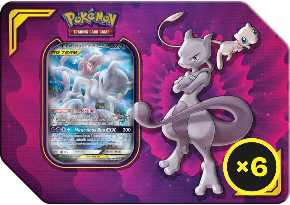 Pokémon TCG - Sun & Moon - Power Partnership Tin (Mewtwo & Mew GX)