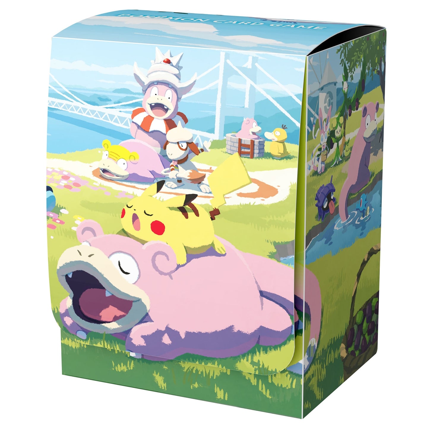 Pokémon Center Japan Official: Slowpoke and Pikachu Deck Box