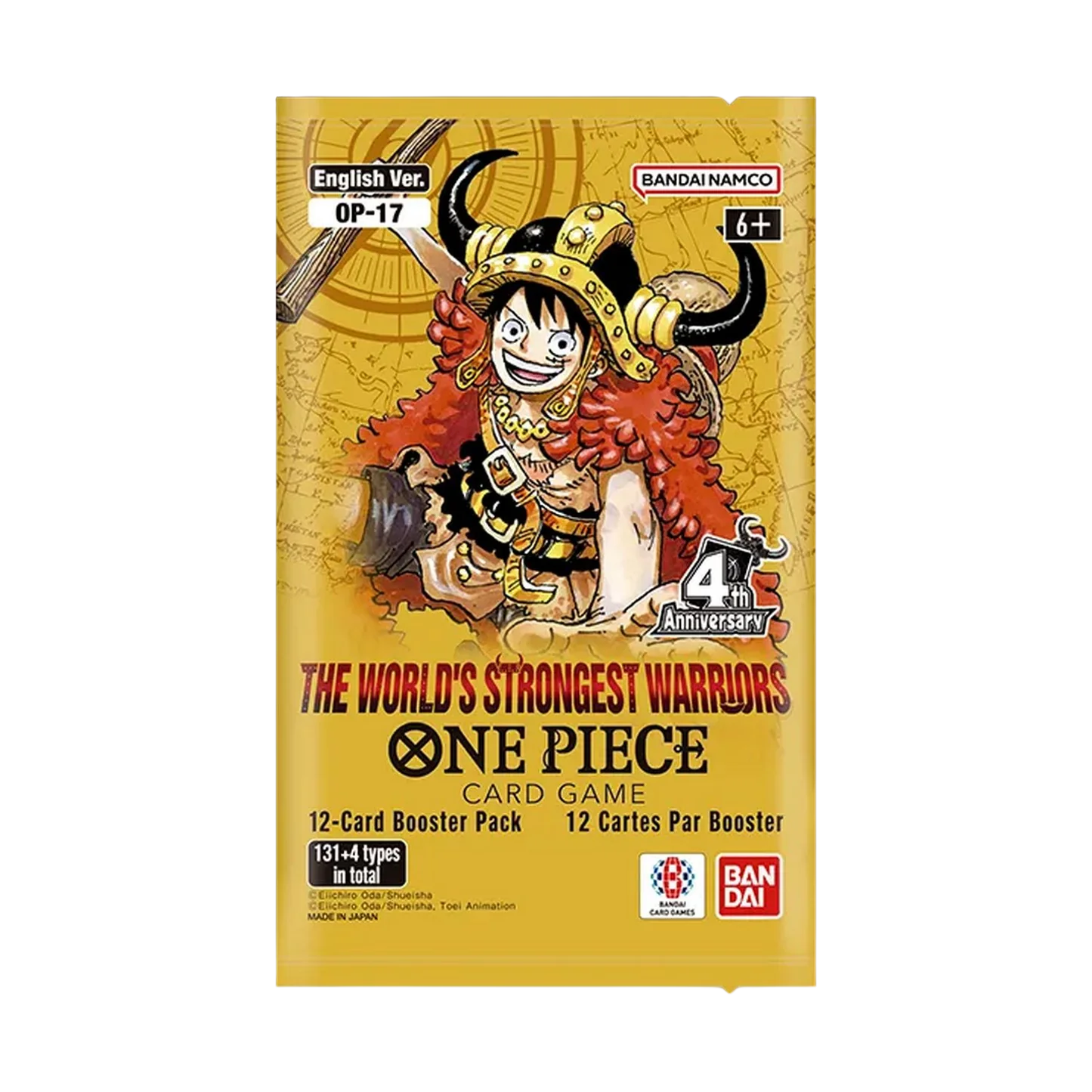 One Piece Card Game - OP17 The World's Strongest Warriors - Booster Pack