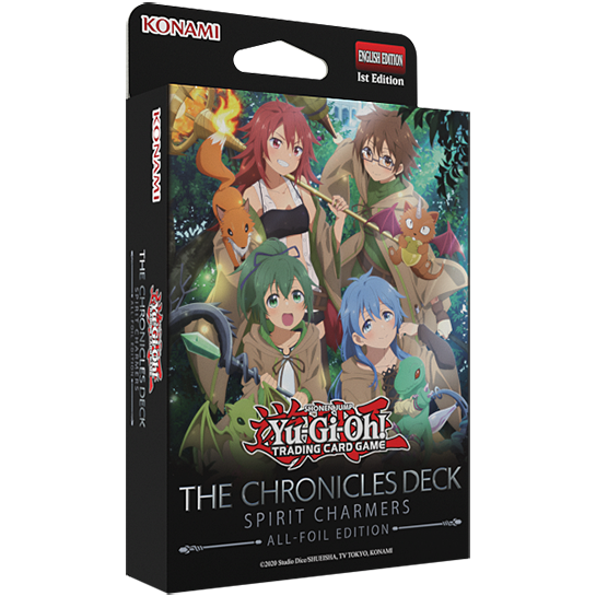 Yugioh TCG - The Chronicles Deck: Spirit Charmers (All-Foil Edition)