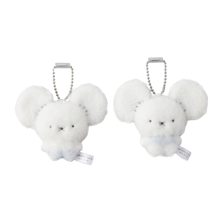 Fluffy Palm Mascot Tandemaus Plushie Keychain (Pokemon Center Japan)
