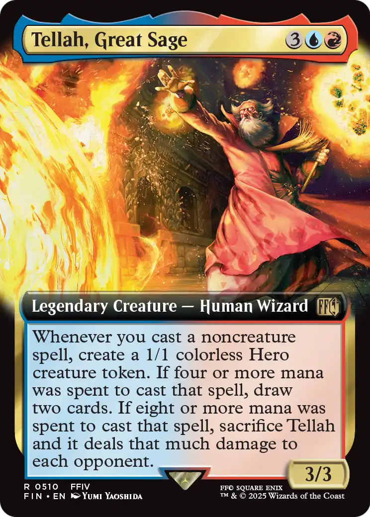 Tellah, Great Sage (Extended Art) (FIN-510) [FINAL FANTASY]