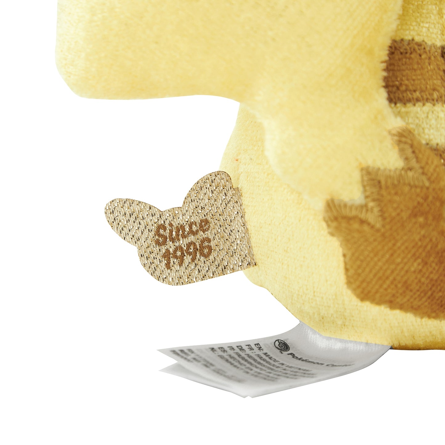 30th Anniversary Gold Shiny Pikachu Plush Keychain (Pokémon Center Japan)
