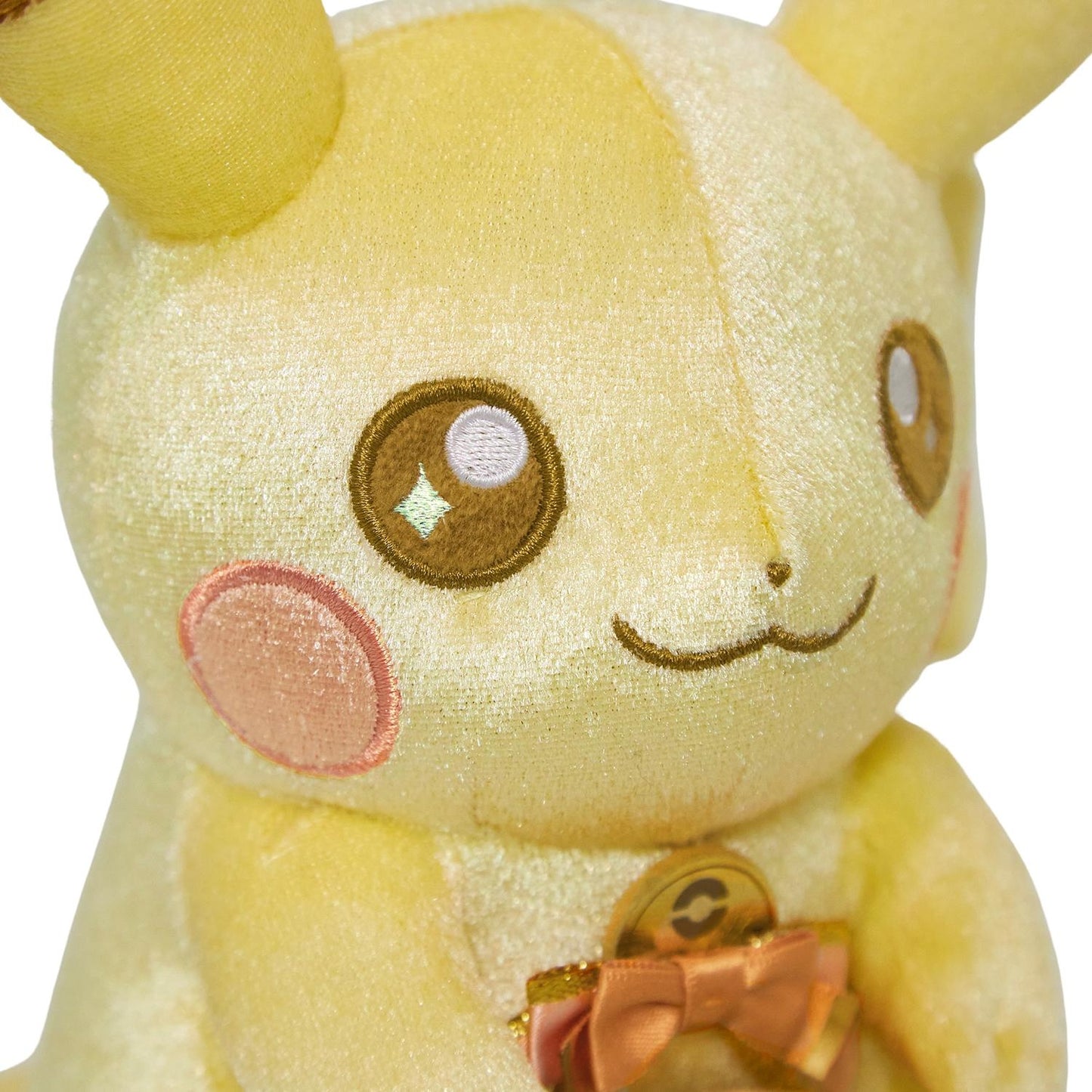 30th Anniversary Gold Shiny Pikachu Plush (Pokémon Center Japan)
