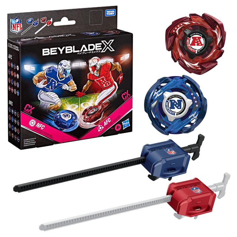 [PREORDER] (Hasbro) Beyblade X - Dual Pack NFL NFC vs AFC - TBD