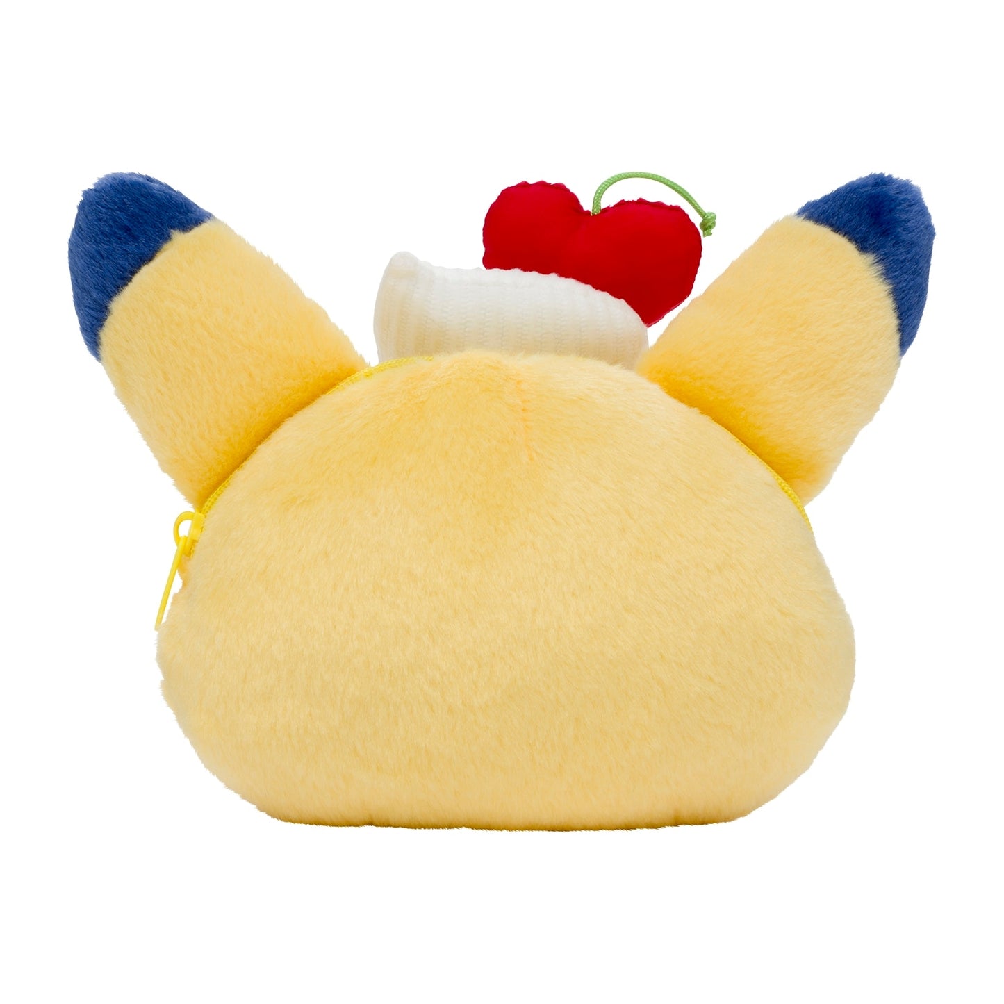 Pokemon Center Pikachu Cream and Cherry Face Pouch (Pokémon Center Japan)