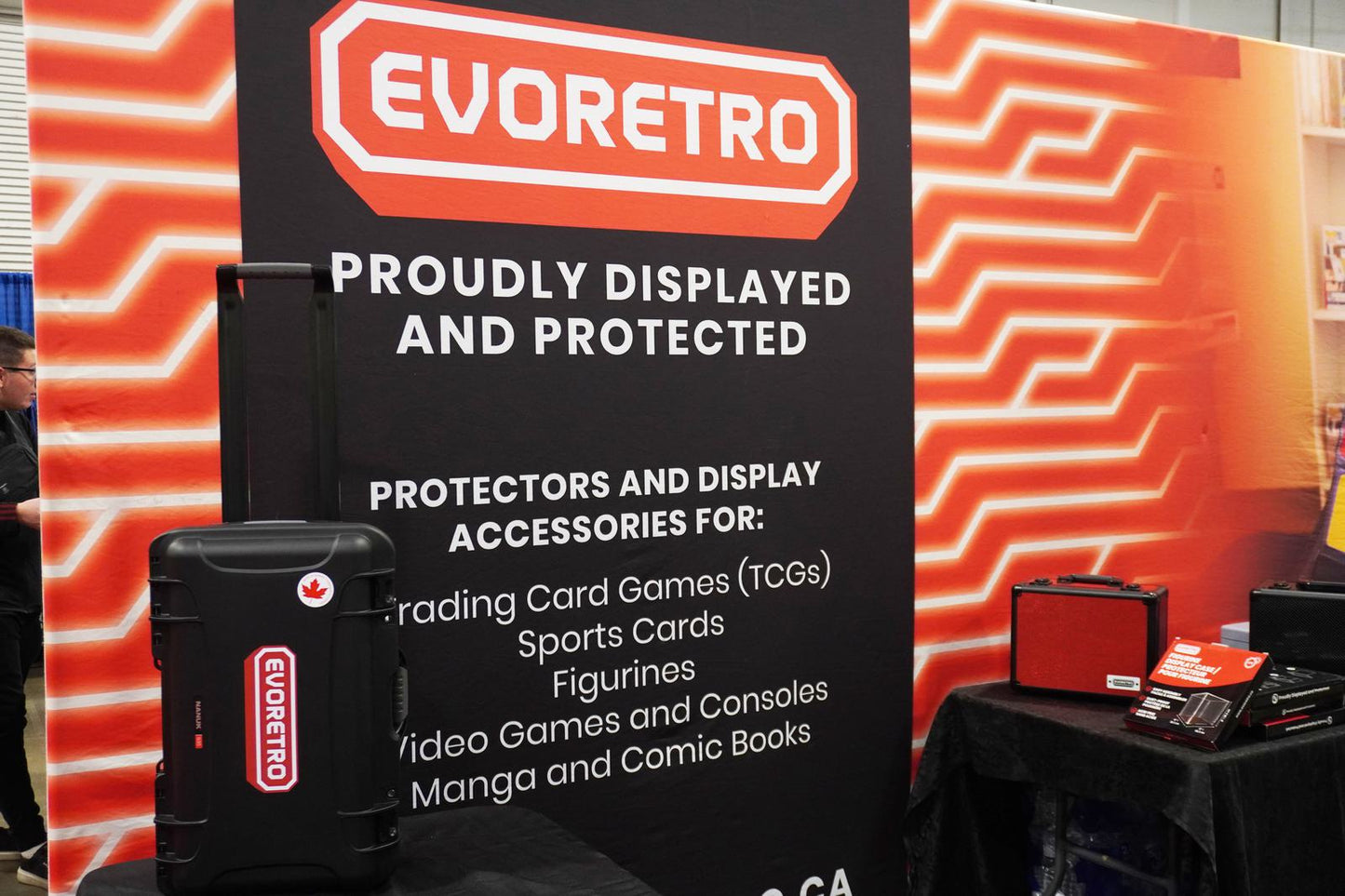 EVORETRO Waterproof Wheeled Card Case - Holds 160 Graded Slabs (Online Only)