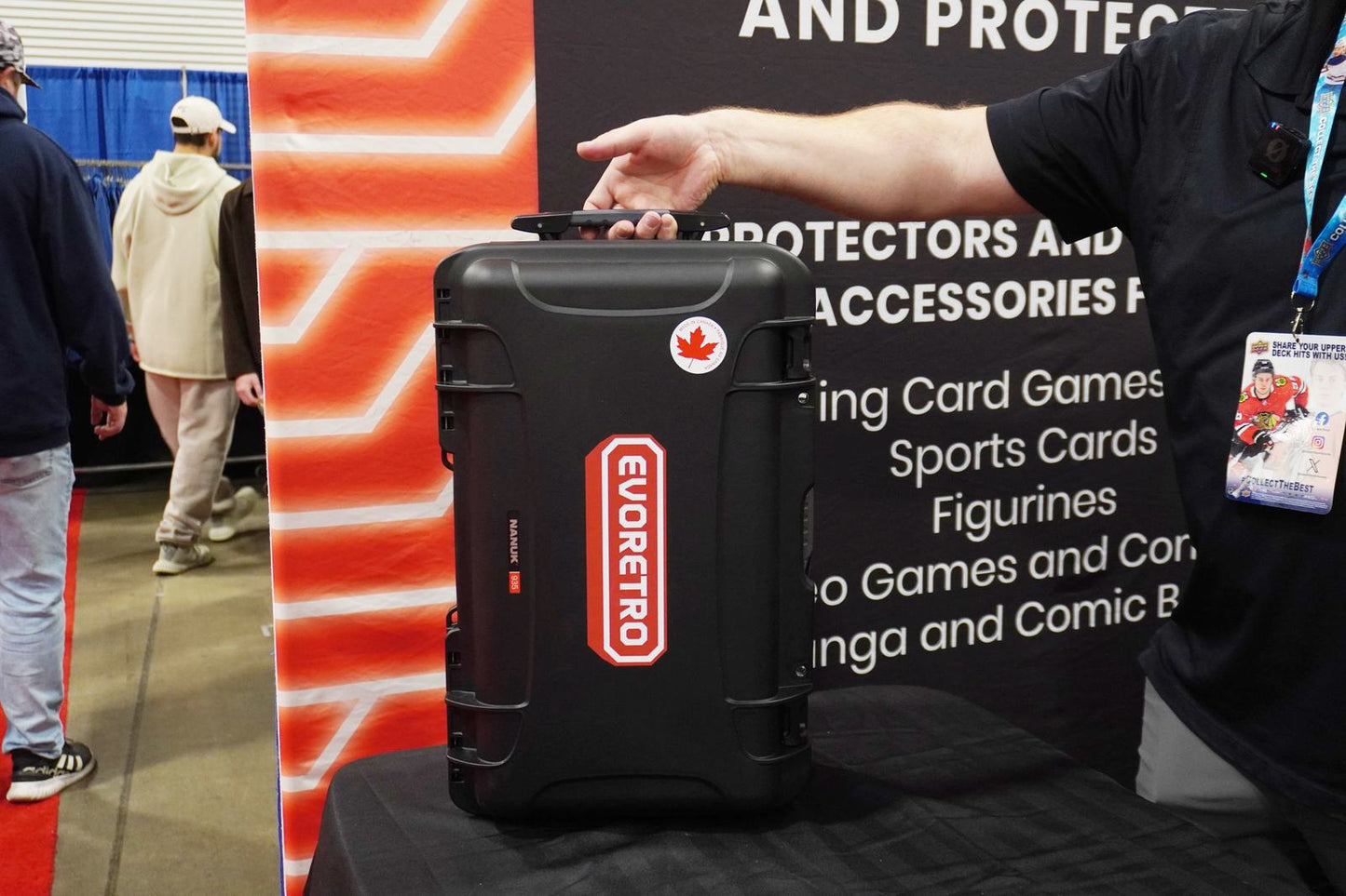 EVORETRO Waterproof Wheeled Card Case - Holds 160 Graded Slabs (Online Only)