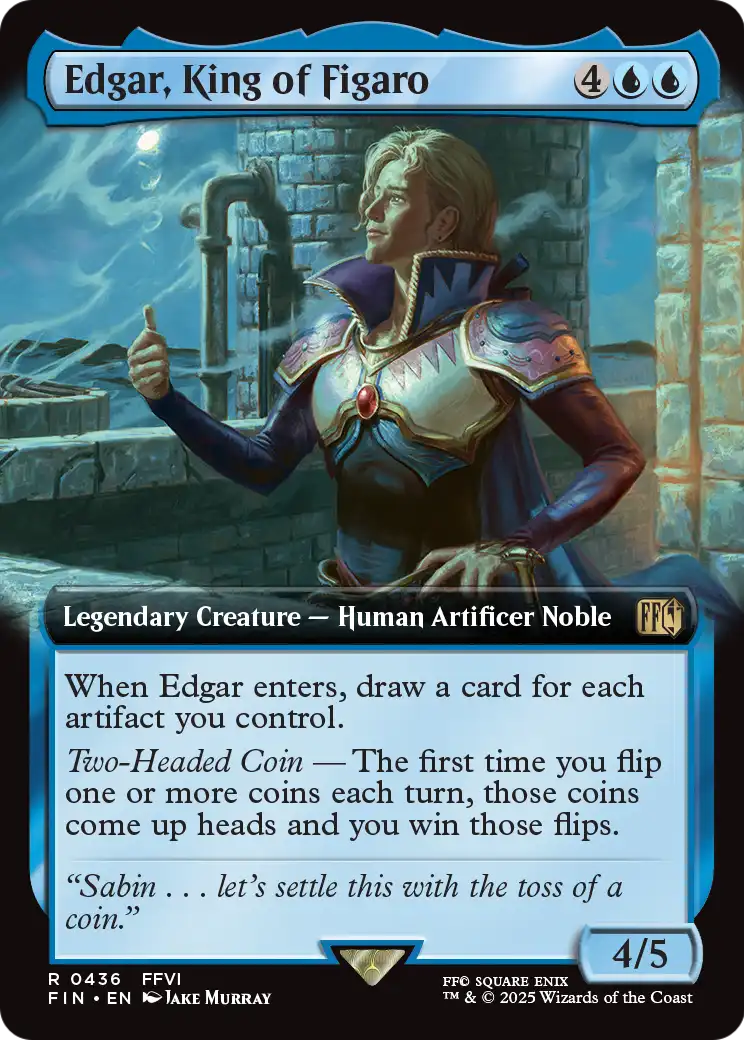 Edgar, King of Figaro (Extended Art) (FIN-436) [FINAL FANTASY]