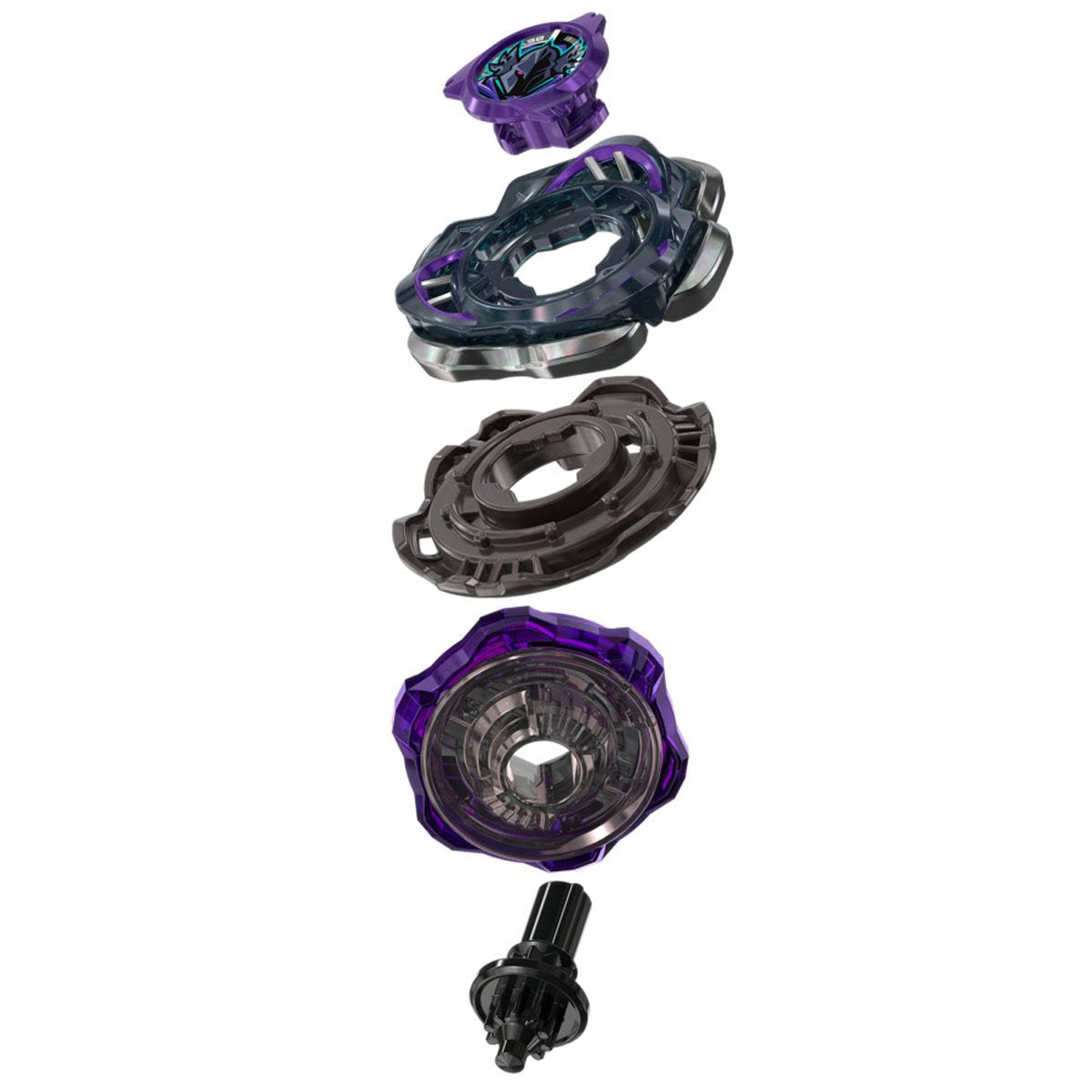 Hasbro Beyblade X Dark Perseus B 6-80W — parts breakdown