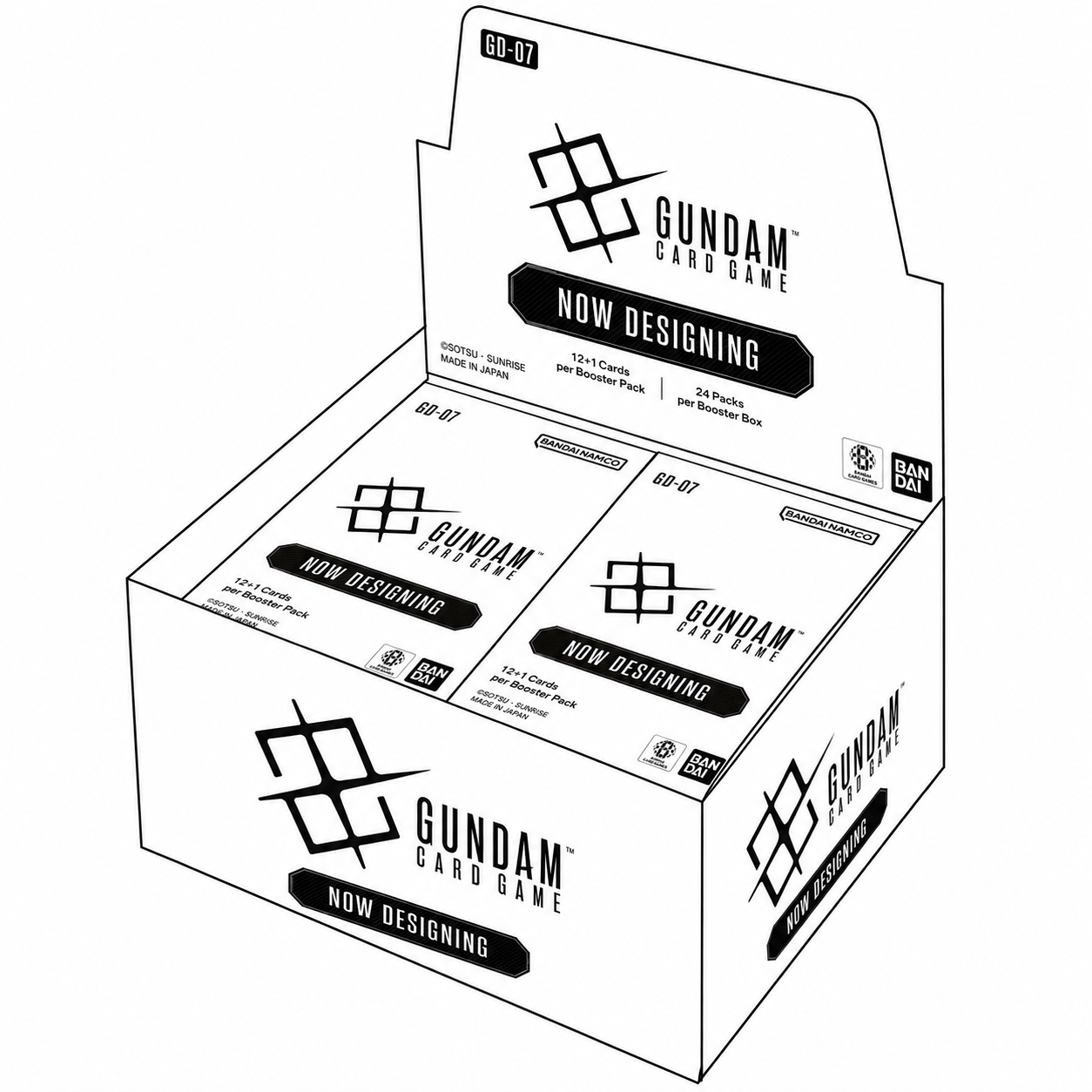 (Pre Order) Gundam Card Game - GD07 -  Booster Box (January 29th 2027)