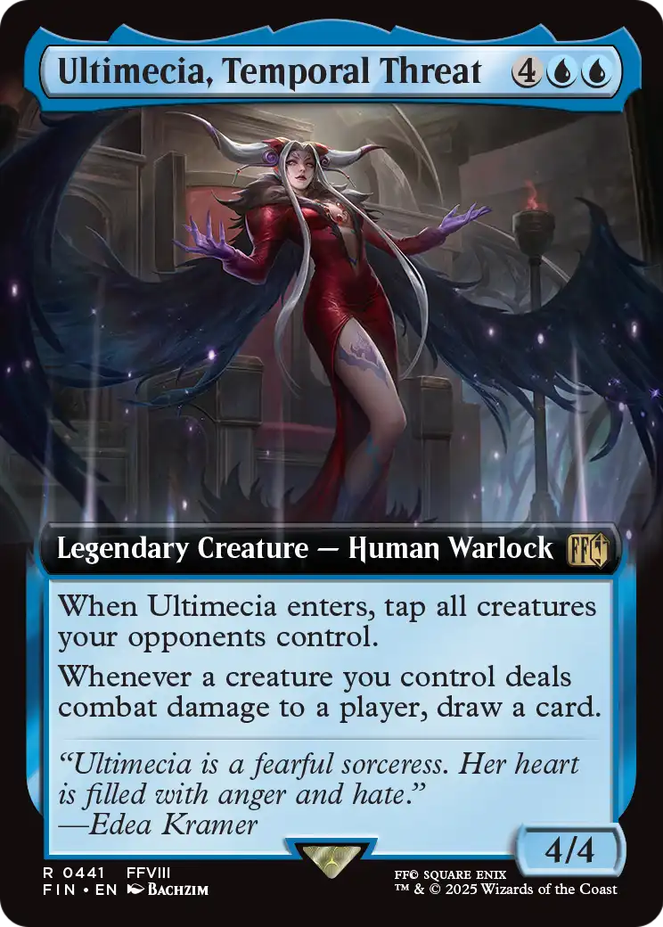 Ultimecia, Temporal Threat (Extended Art) (FIN-441) [FINAL FANTASY] Foil