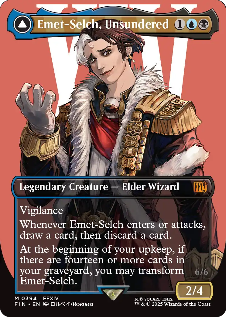 Emet-Selch, Unsundered (Borderless) (FIN-394) [FINAL FANTASY]