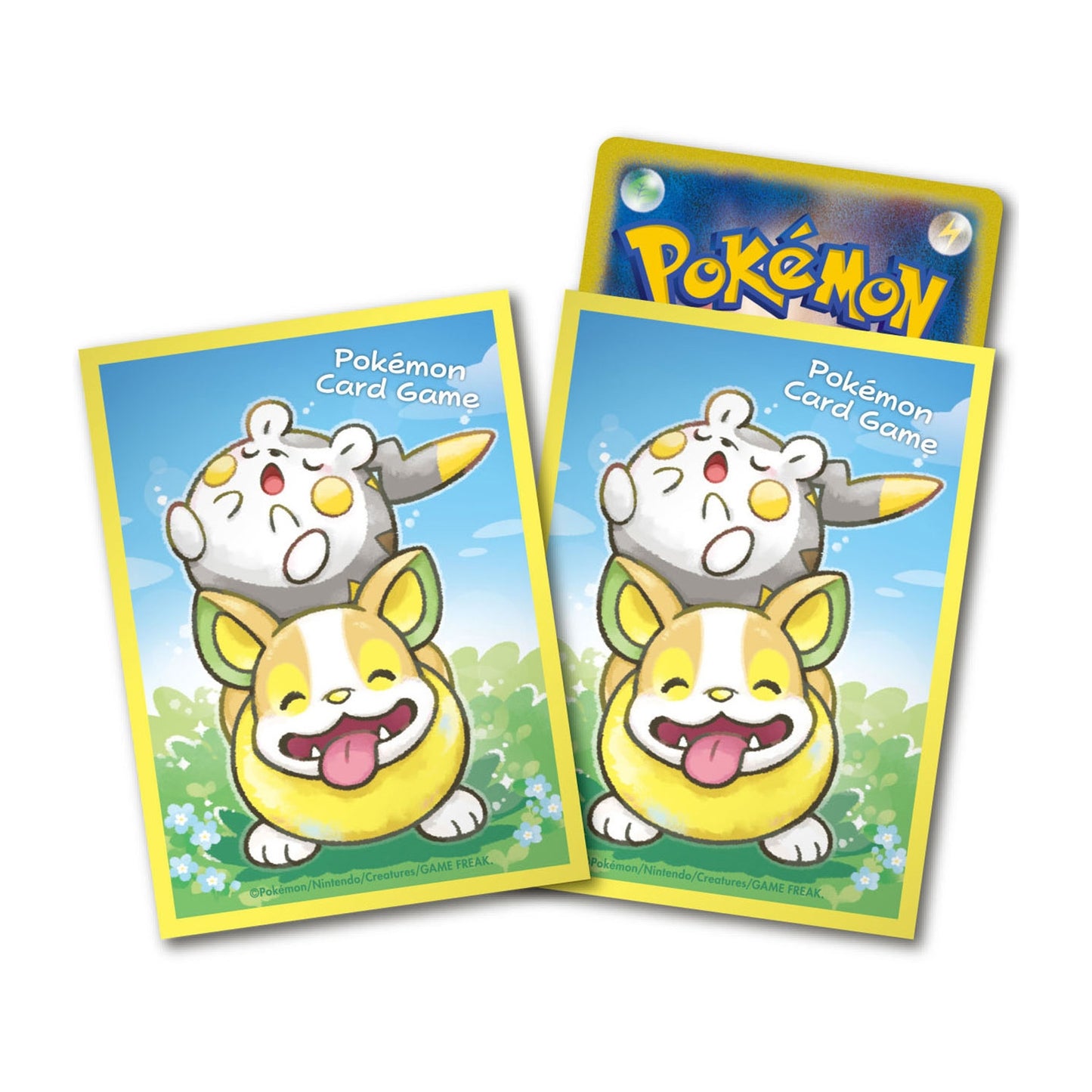 Pokémon Center Japan Official Sleeves: Togedemaru and Yamper Sleeves