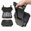 EVORETRO Travel Roller Case for Graded Cards – 4-Row Heavy-Duty Build
