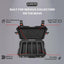 EVORETRO Travel Roller Case for Graded Cards – 4-Row Heavy-Duty Build