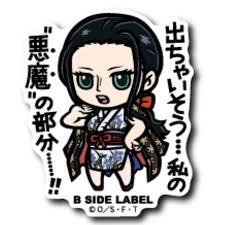 One Piece - Wano Nico Robin ver.2 Small Sticker (B-SIDE LABEL)