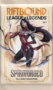 Riftbound - League of Legend TCG - Spiritforged - Booster Pack