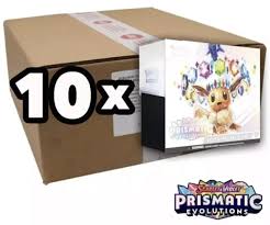 Pokémon TCG - Scarlet & Violet - Prismatic Evolutions - Elite Trainer Box Sealed Case