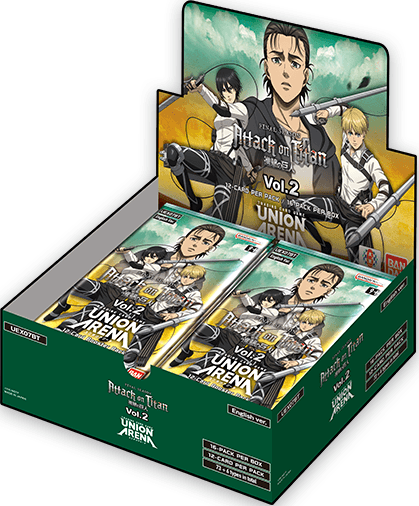 Union Arena - Attack on Titan Vol.2 [UEX07BT] - Booster Box