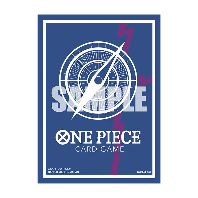 One Piece Card Game - Official Card Sleeves 16 - Rocks D. Xebec (Standard Blue Ver.)