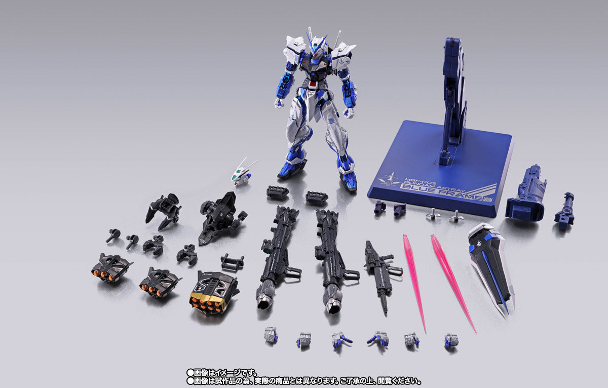 Club Tamashii Members Gundam Astray Blue Frame (Full Weapons) - Project Astray - Metal Build